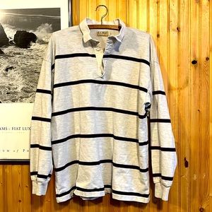 LL Bean Vintage Rubgy Shirt
